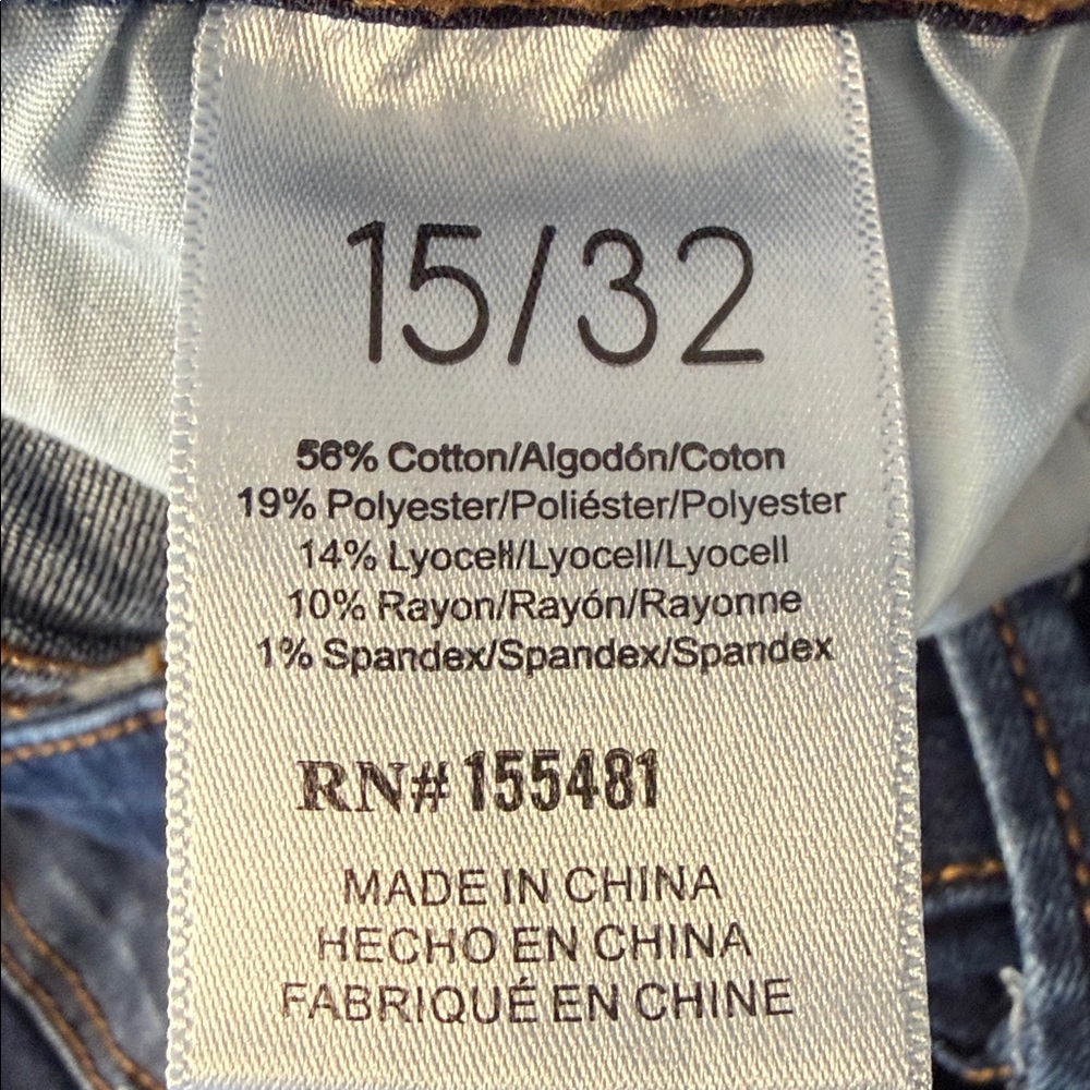 Simple Society Skinny Jeans 15/32 Stretch Denim - Picture 8 of 8